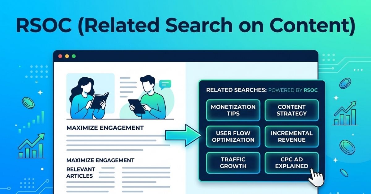 RSOC (Related Search on Content): Boost AdSense Revenue with Expert Implementation